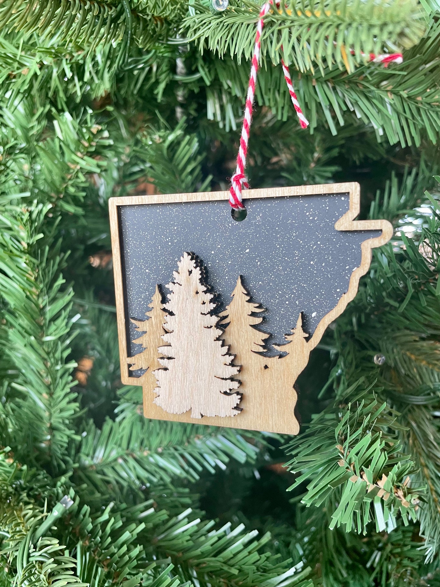 Arkansas Night Sky Ornament