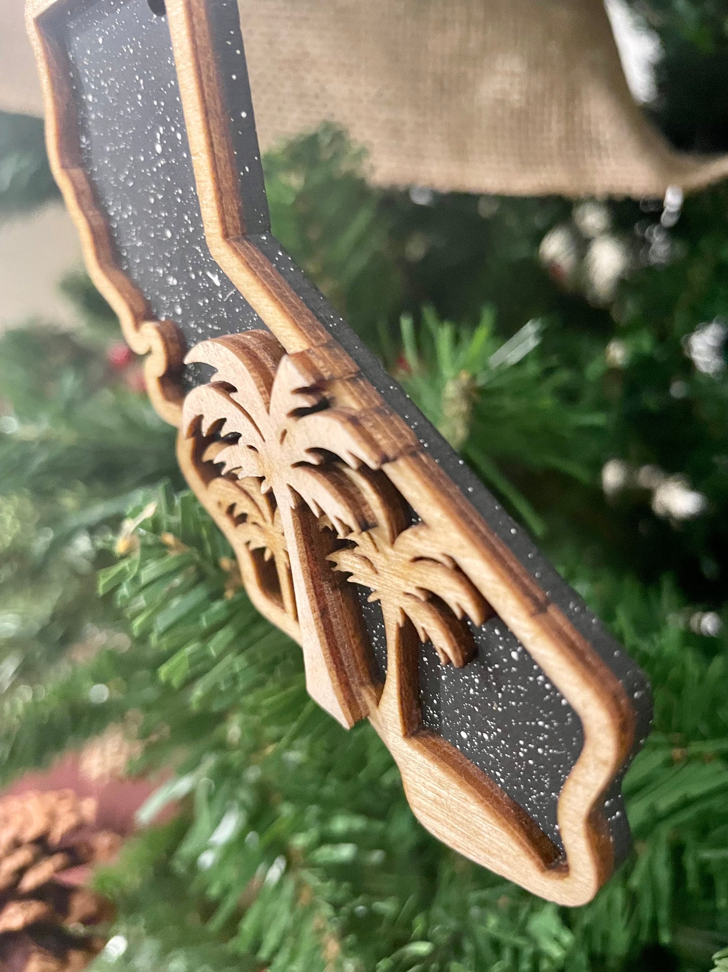 California Palms Night Sky Ornament