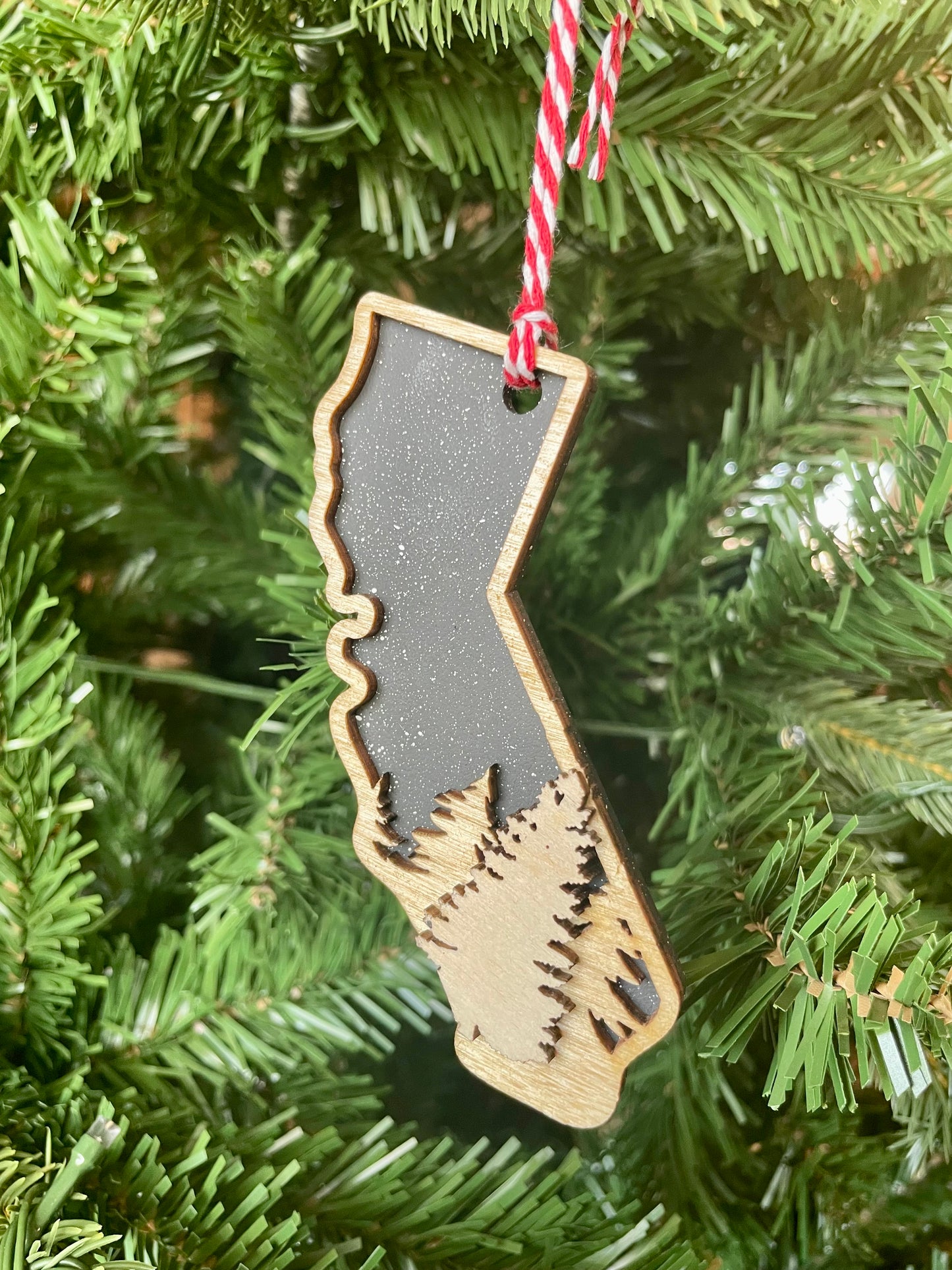 California Pines Night Sky Ornament