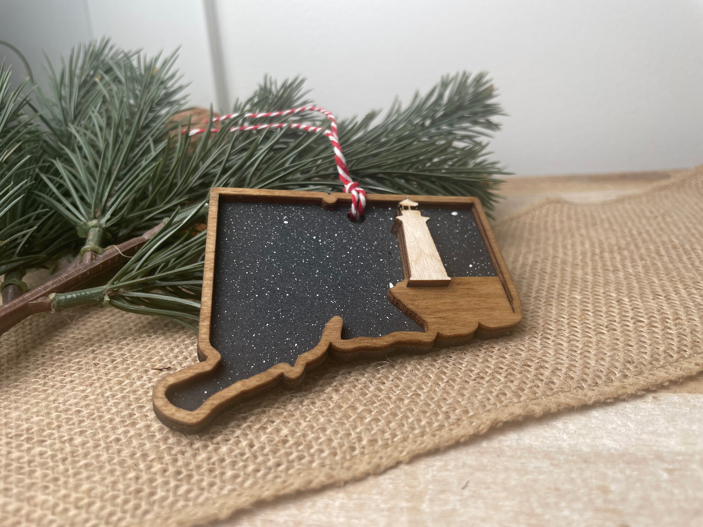 Connecticut Night Sky Ornament