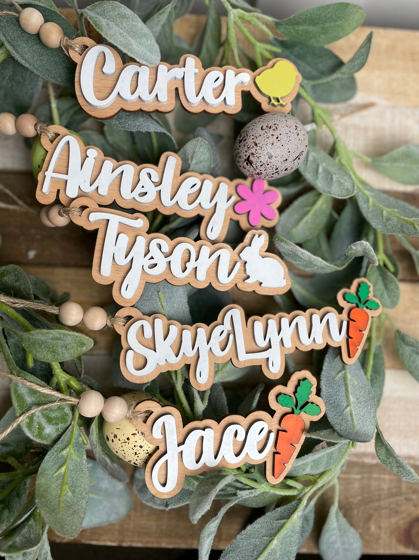 Easter Basket Tags