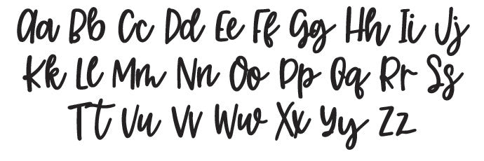 Letter Easter Basket Tags