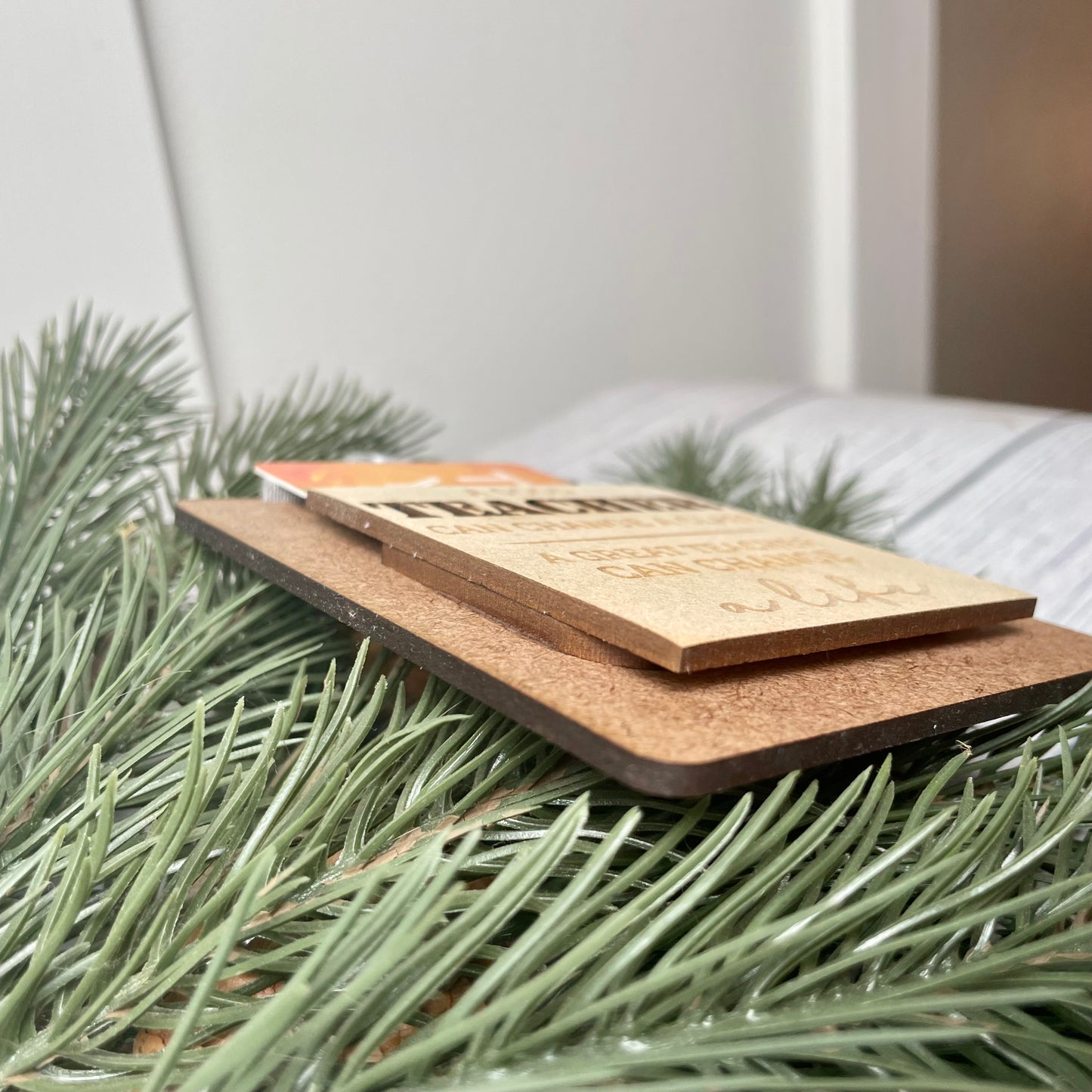 Mini Coach Clipboard Gift Card Holder
