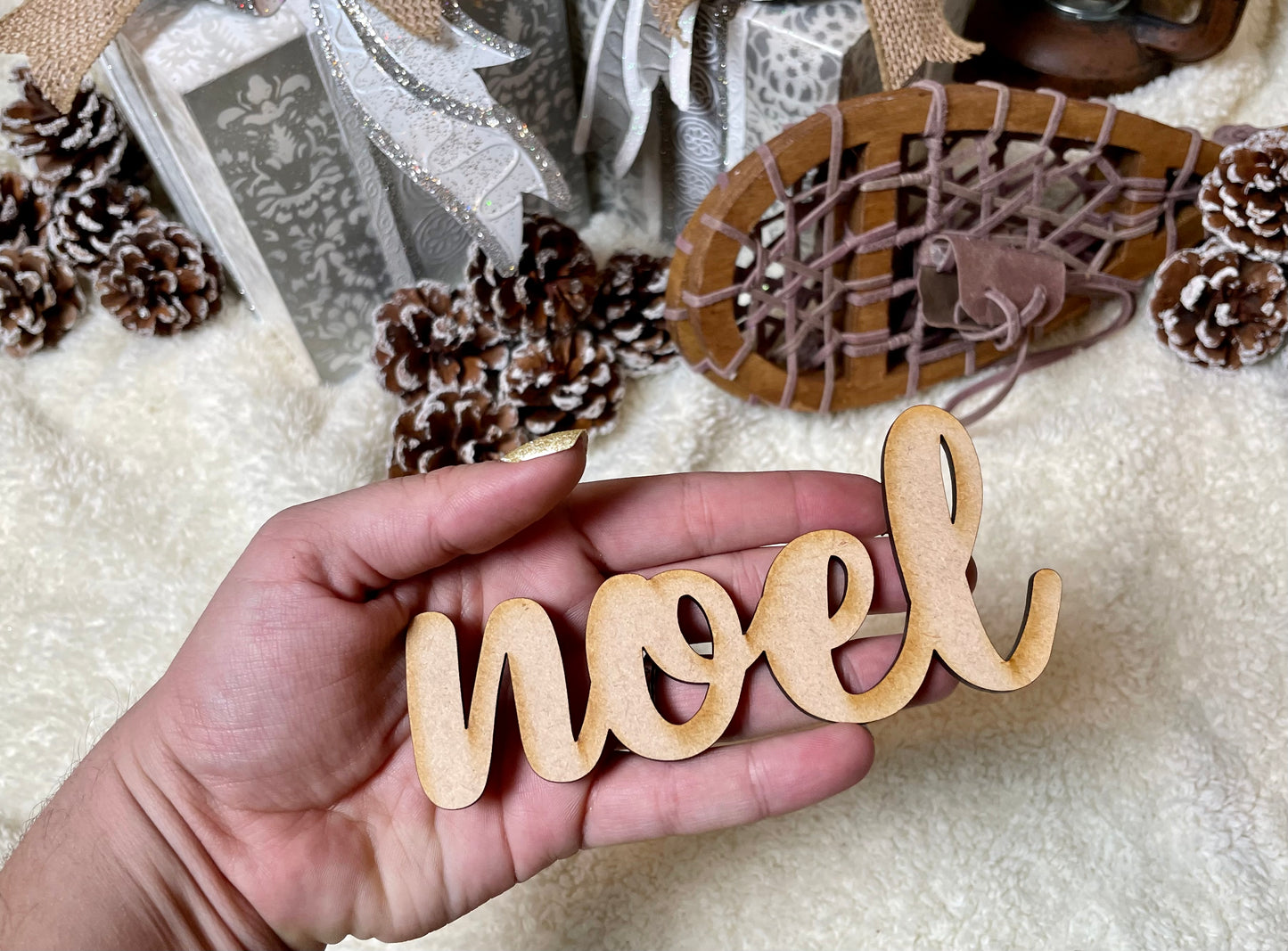 Custom Wood Tree Words