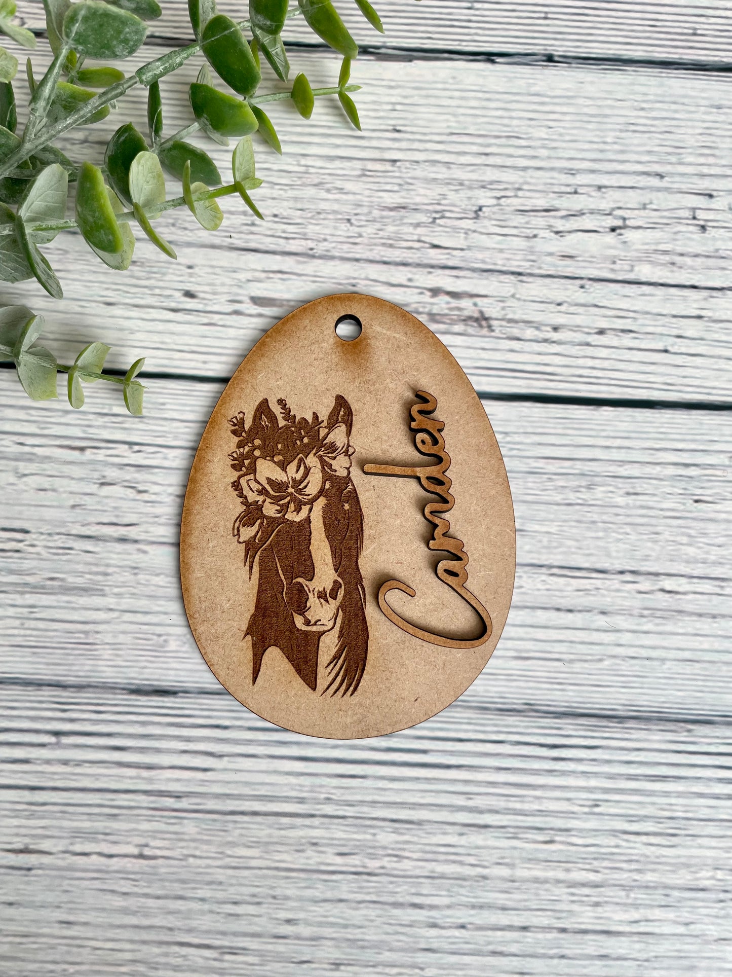 Horse Easter Basket Tags