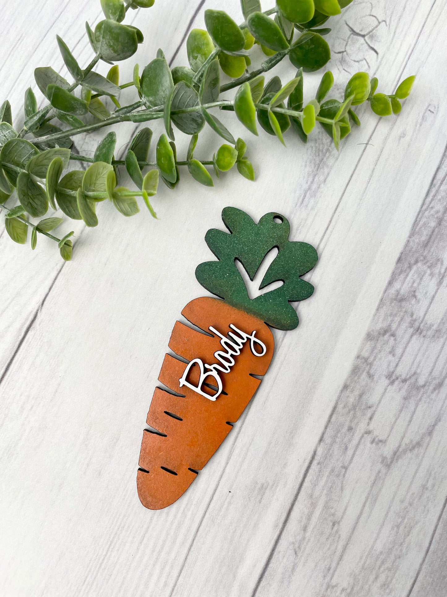 Carrot Easter Tags