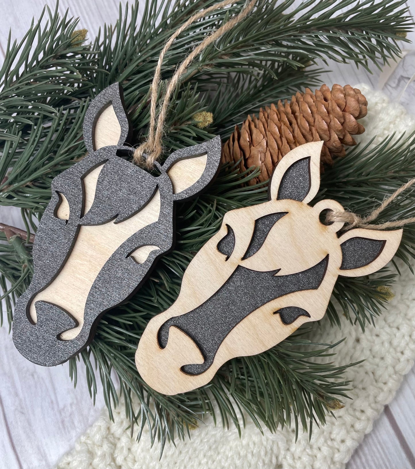 Horse Head Ornament