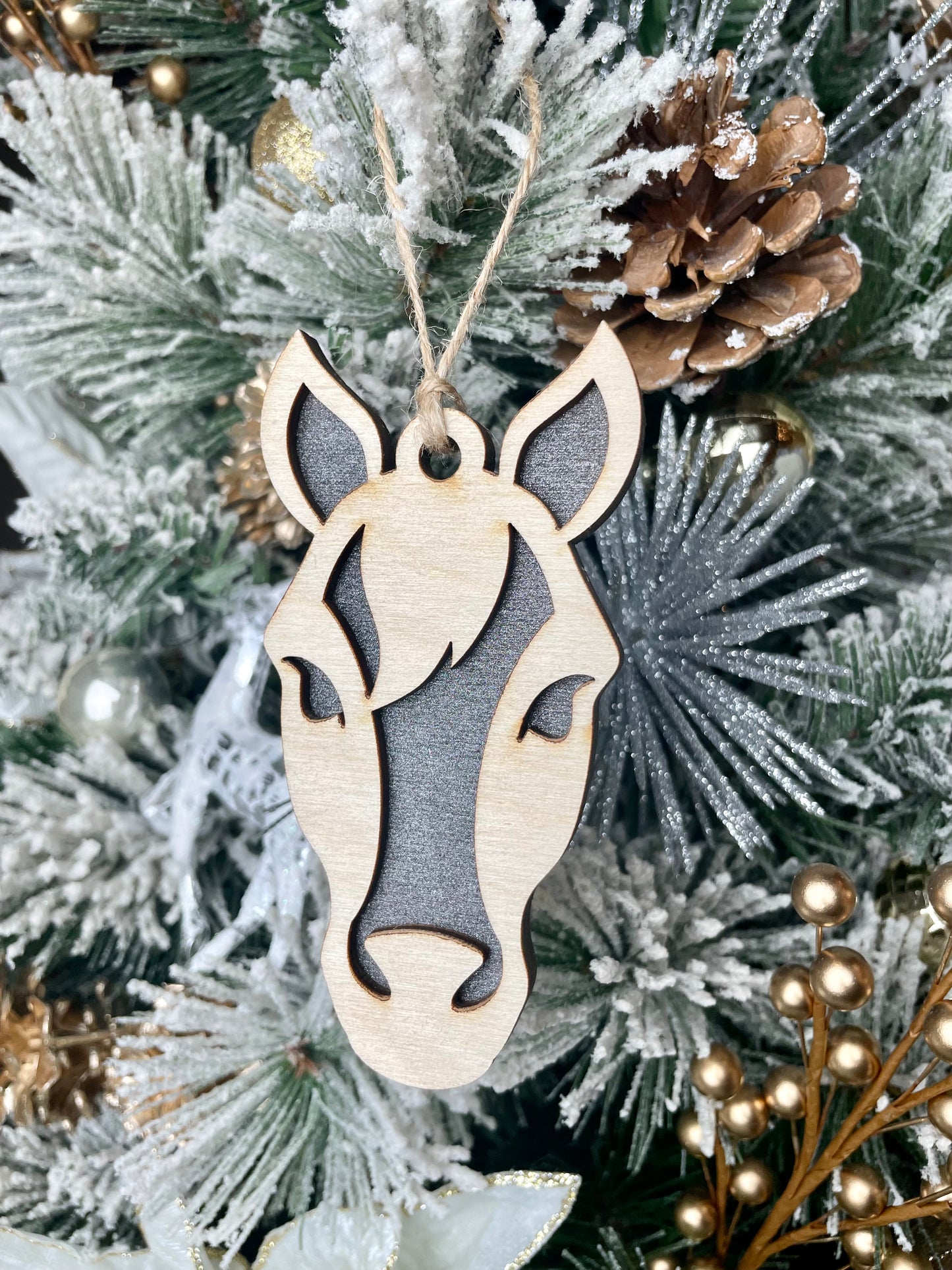 Horse Head Ornament