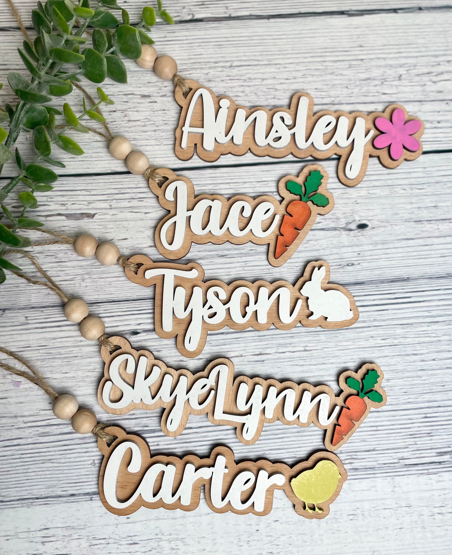 Easter Basket Tags