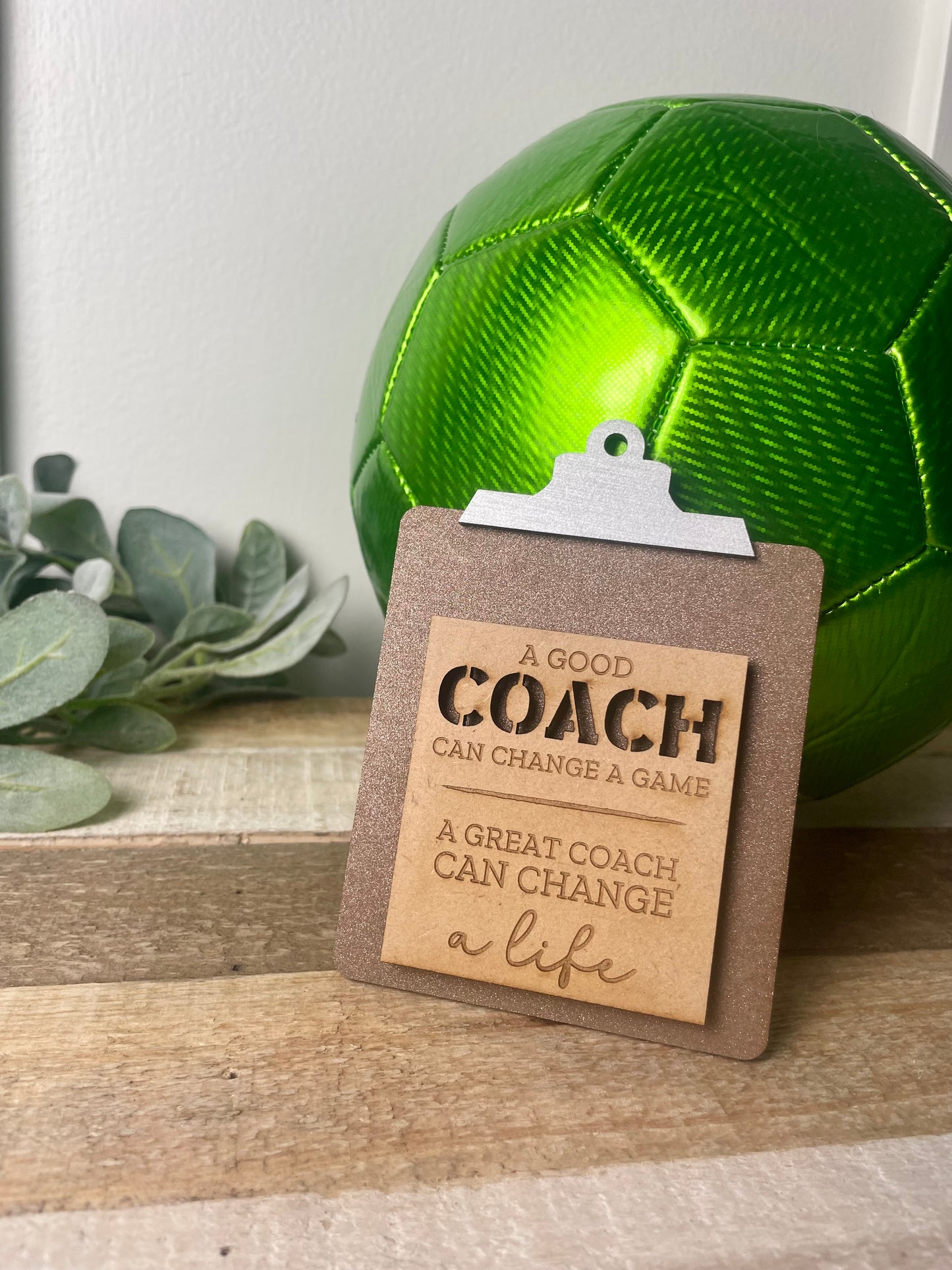 Mini Coach Clipboard Gift Card Holder