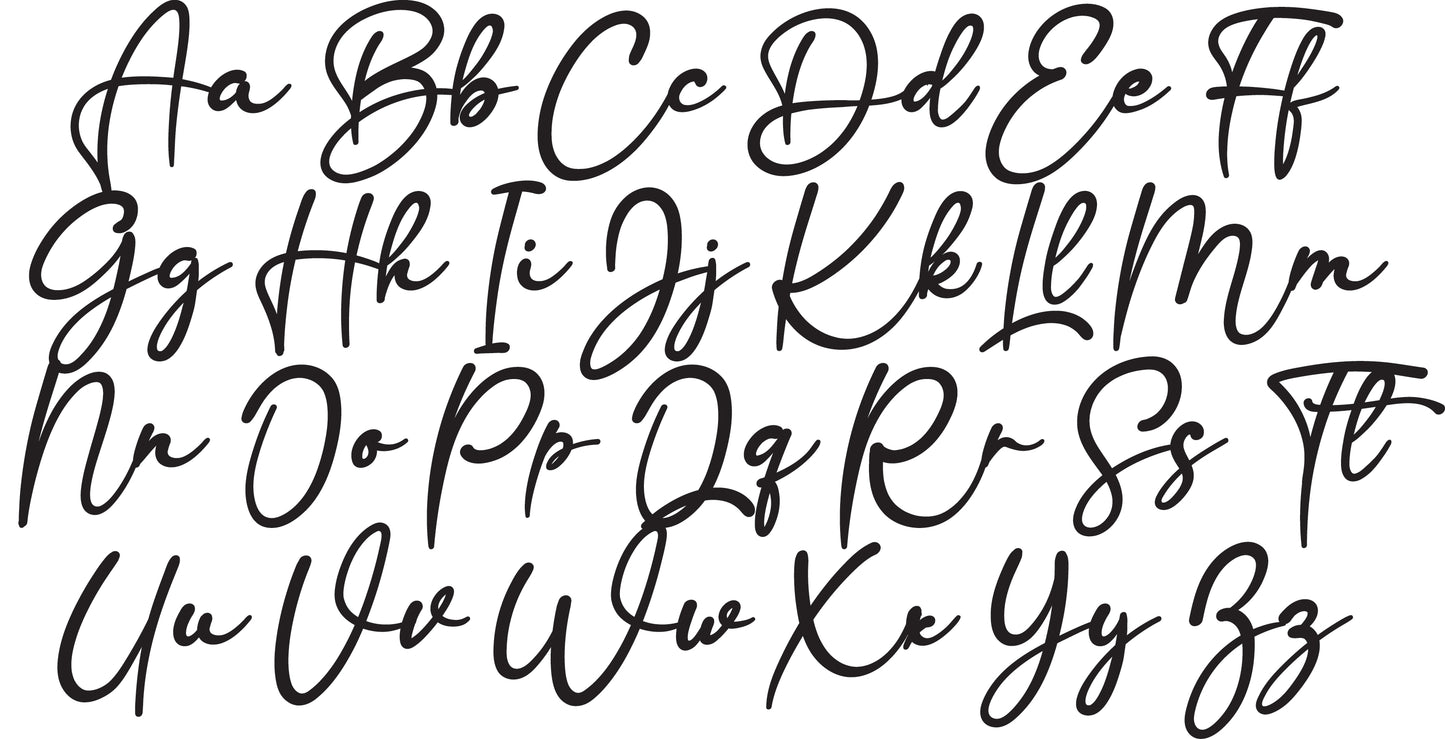 Custom Wood Tree Words