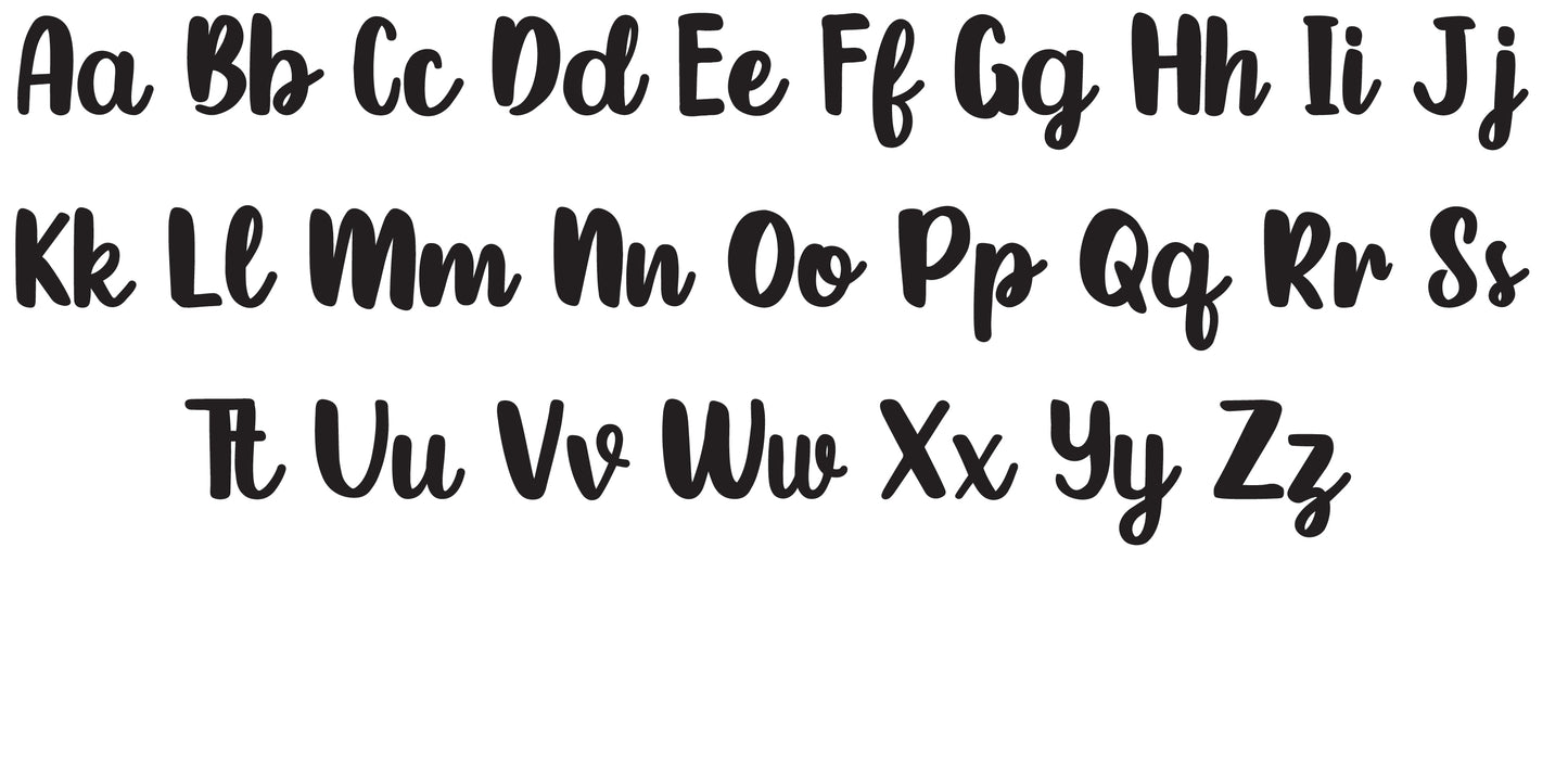 Custom Wood Tree Words