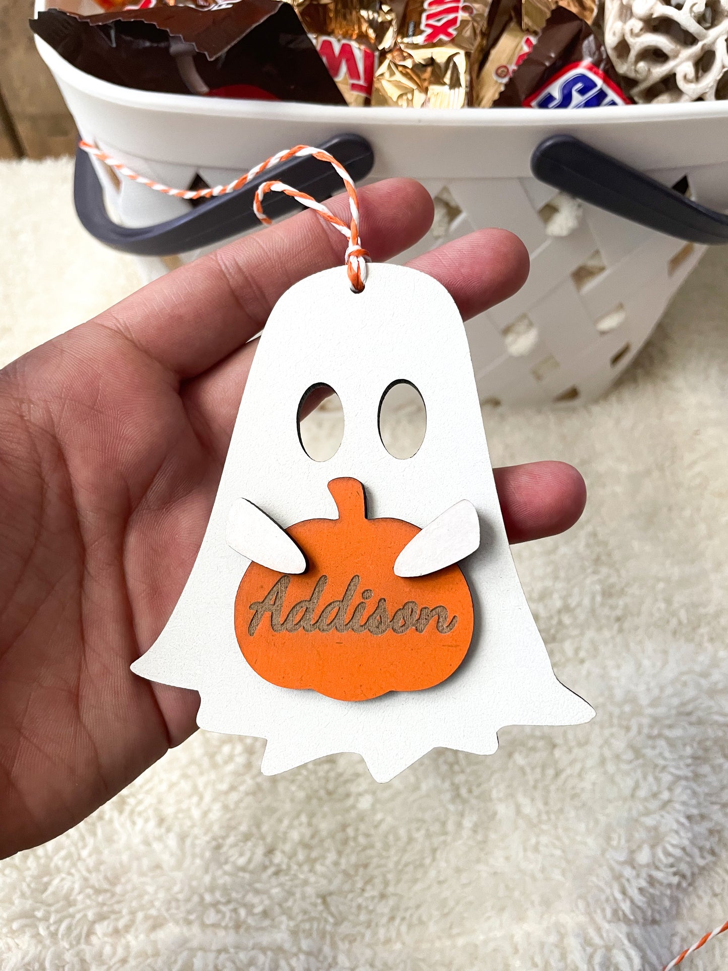 Halloween Basket Tags