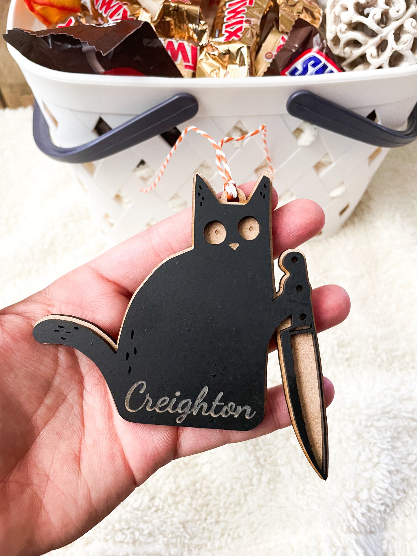 Halloween Basket Tags
