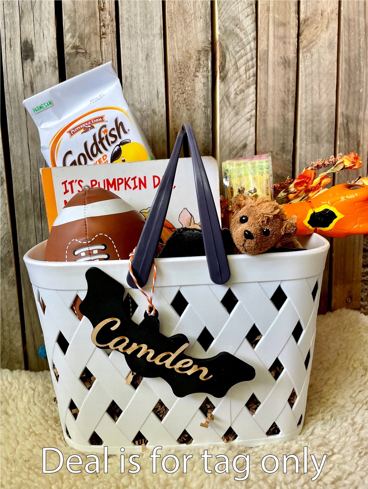 Halloween Basket Tags