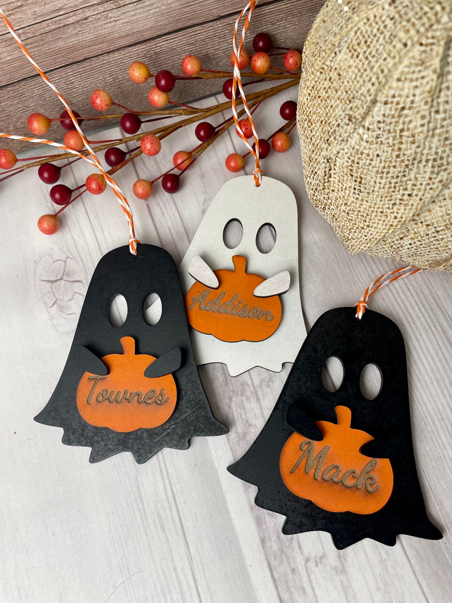 Halloween Basket Tags