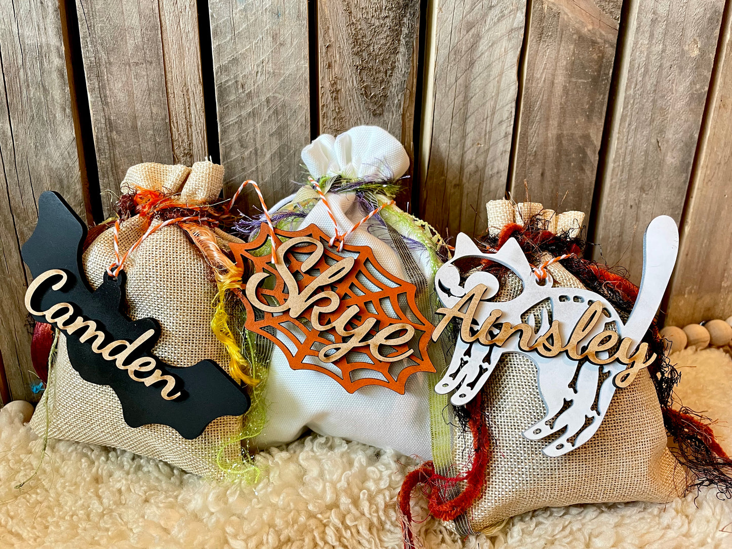 Halloween Basket Tags