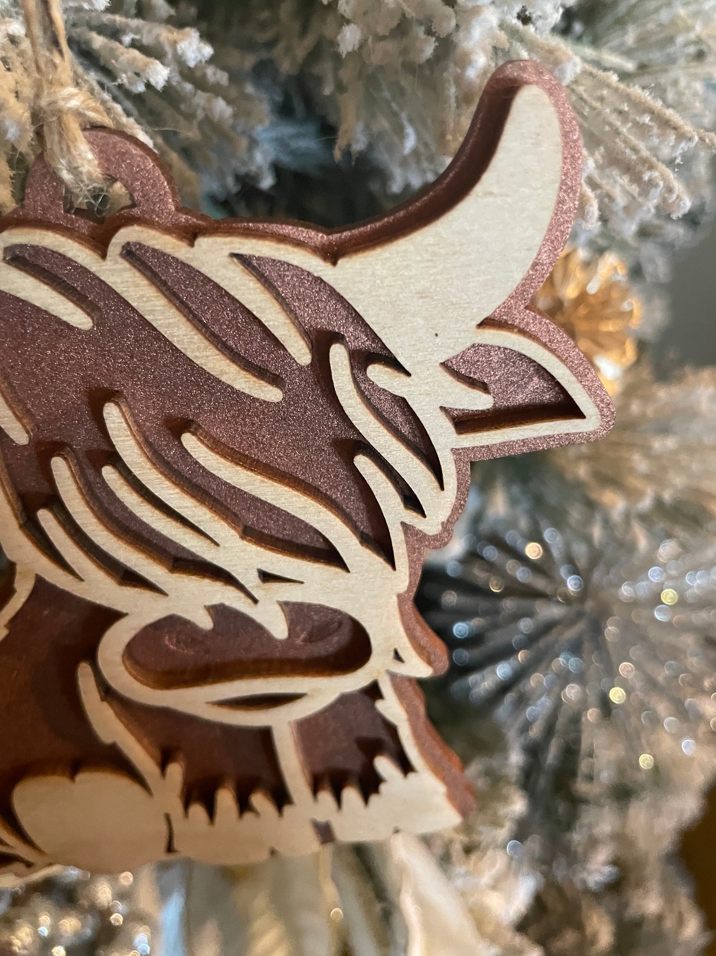 Highland Cow Ornament