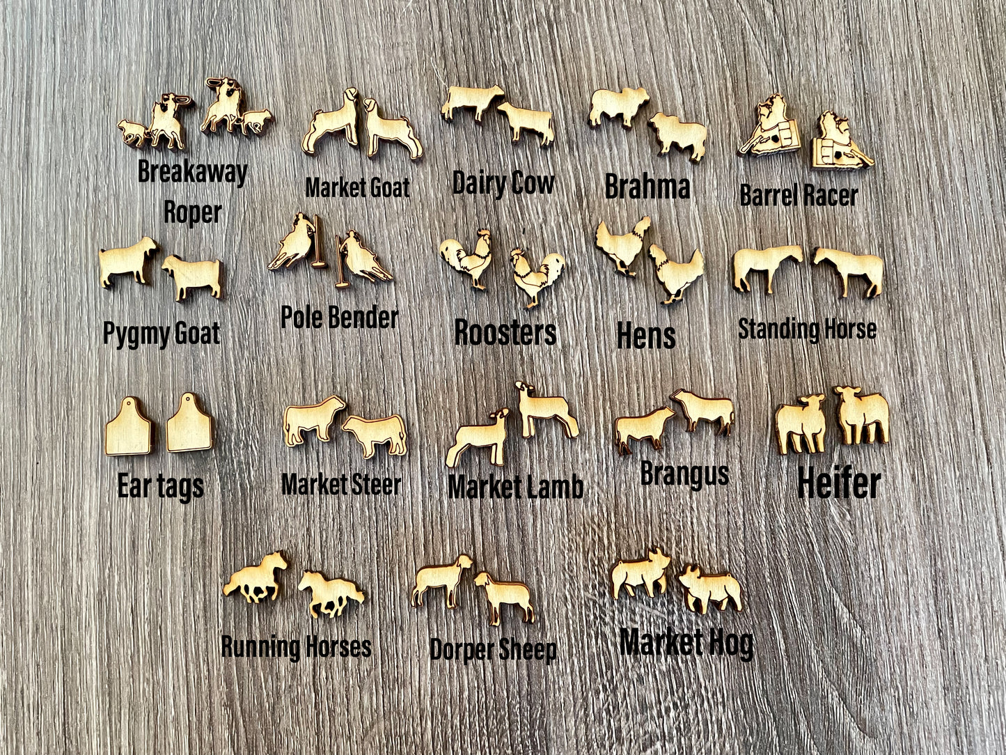 Livestock Earrings