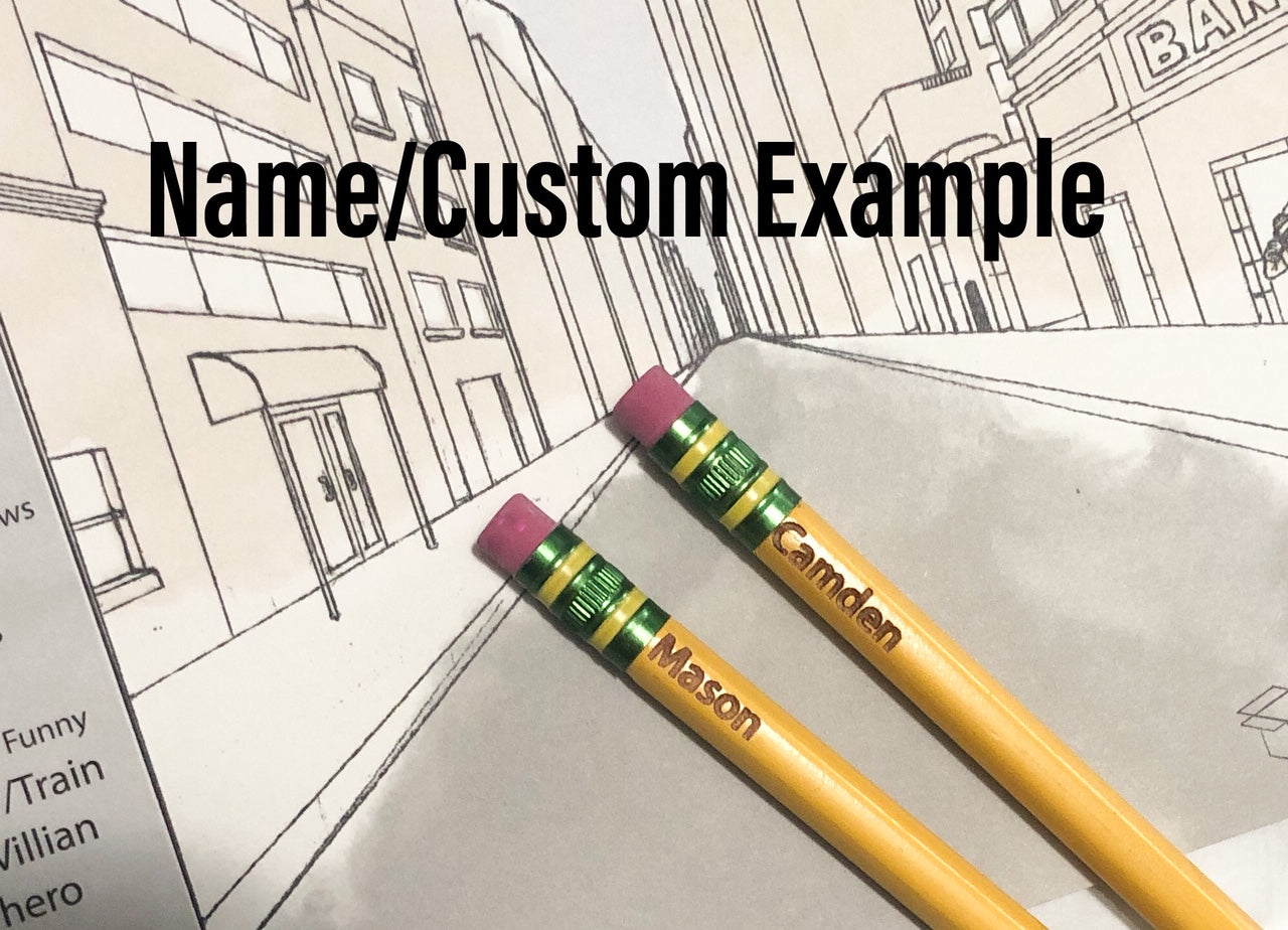 Custom Engraved Pencils